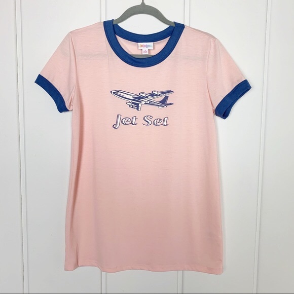 LuLaRoe Jet Set T-Shirt - Picture 2 of 2